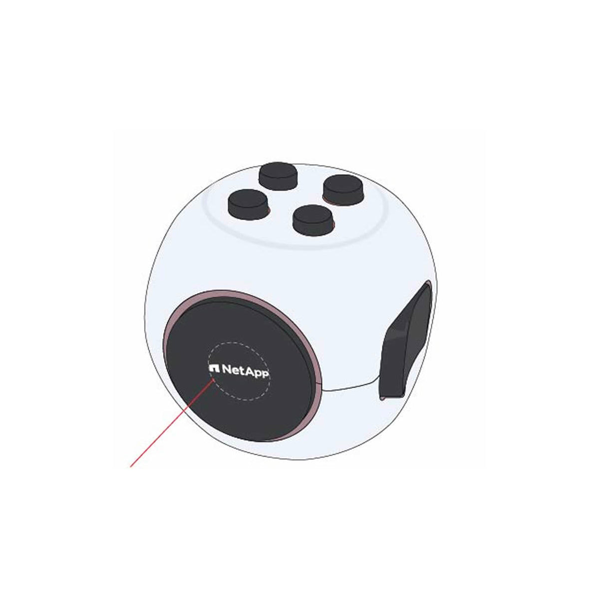 Spinning Fun Cube - NetApp